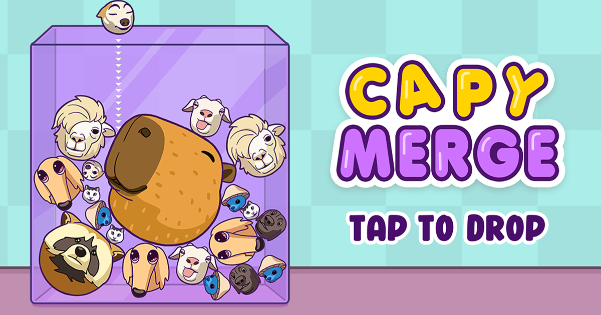 Capy Merge: Animal Drop Puzzle Cover