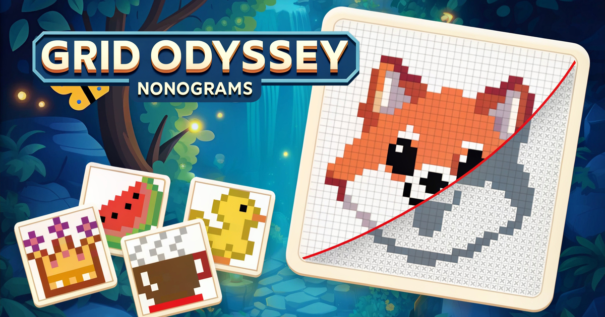 Grid Odyssey: Nonograms Cover
