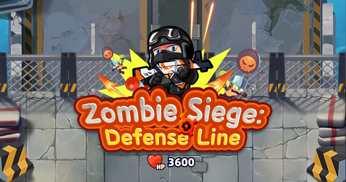 Zombie Siege: Defense Line Cover