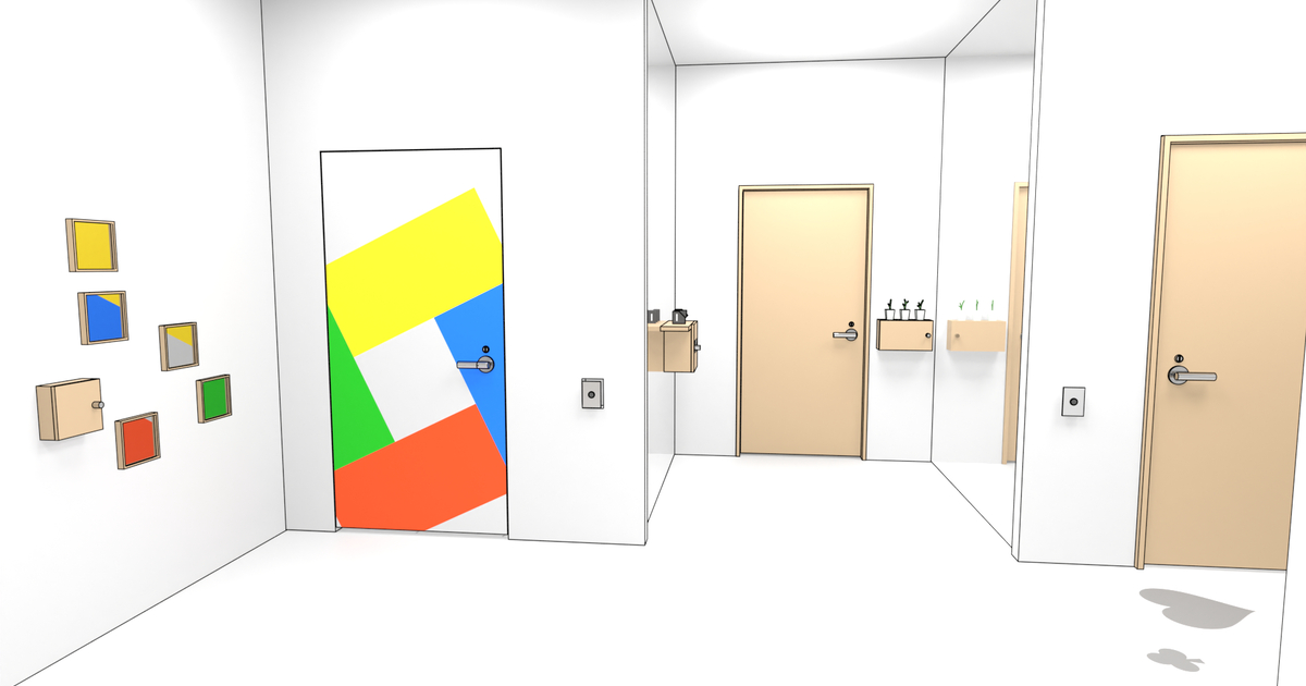 Mirror Room Escape Cover