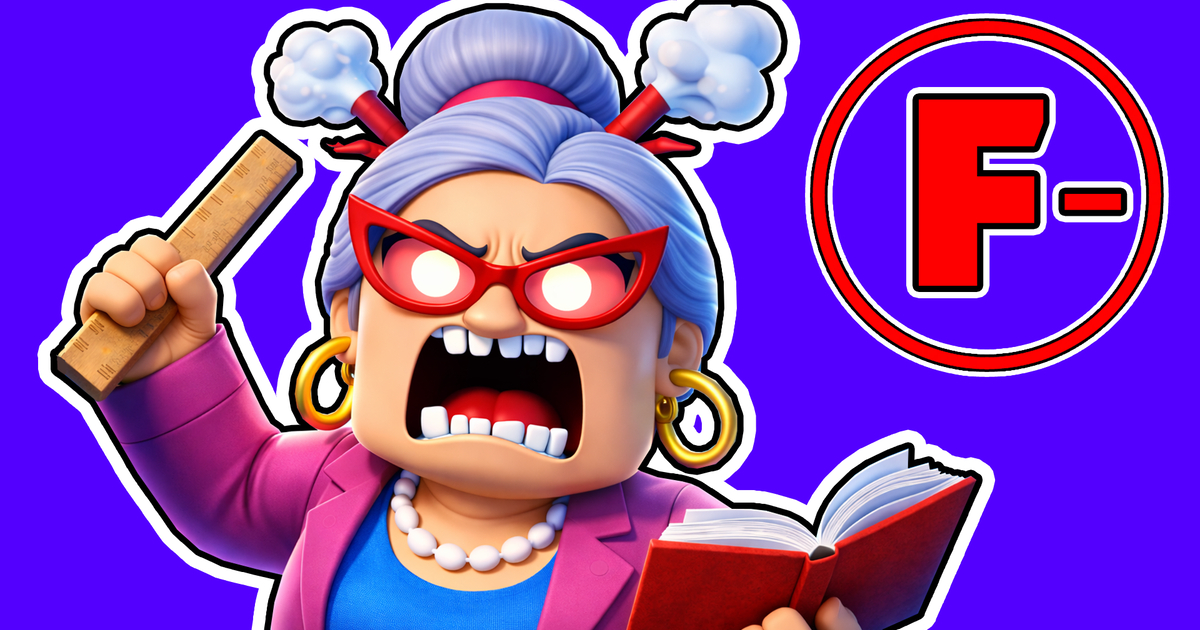Escape From School: Angry Teacher! Cover