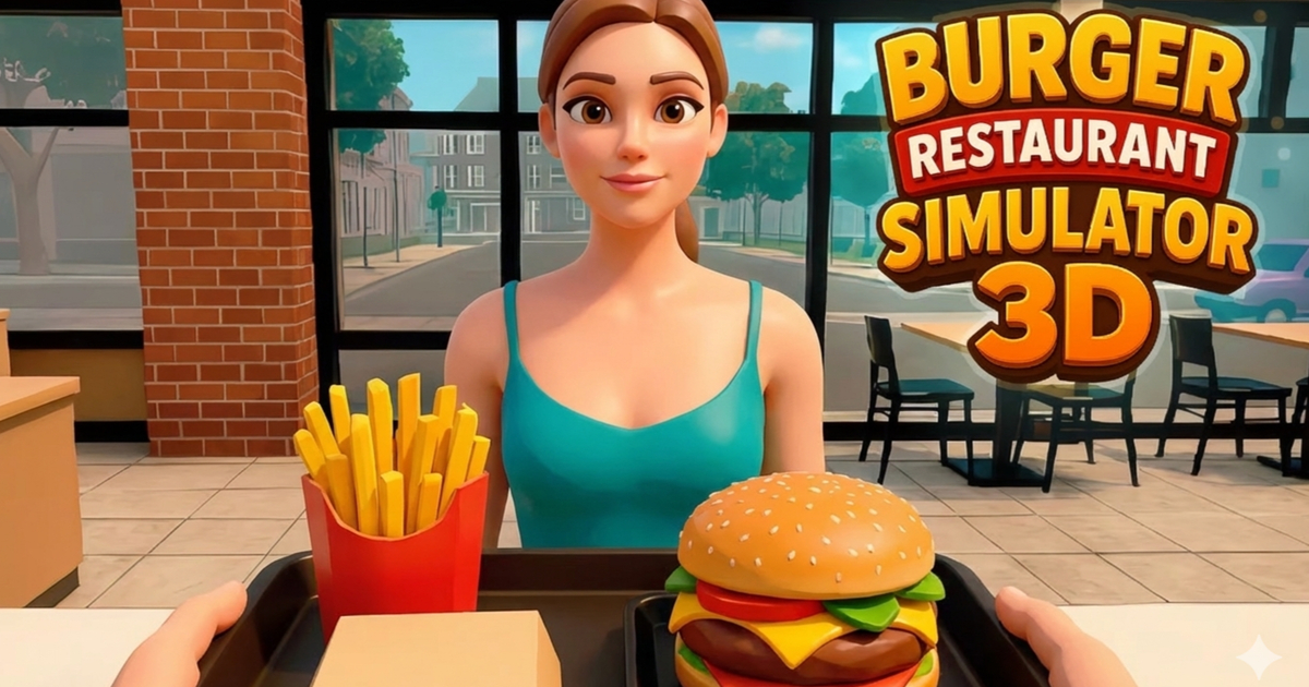 Burger Restaurant Simulator 3D Cover