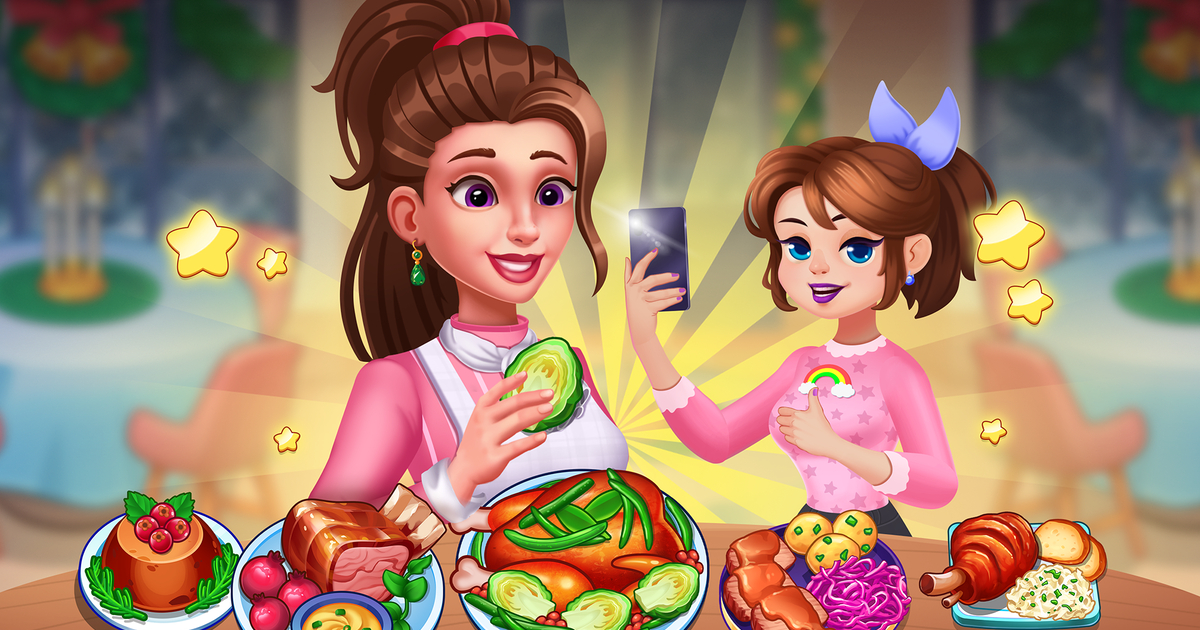 Mom's Diary: Cooking Games Cover