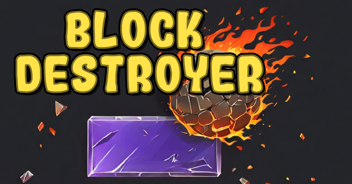 Block Destroyer Cover
