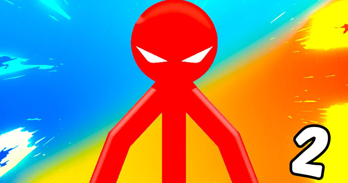Red Stickman vs Monster School 2 Cover