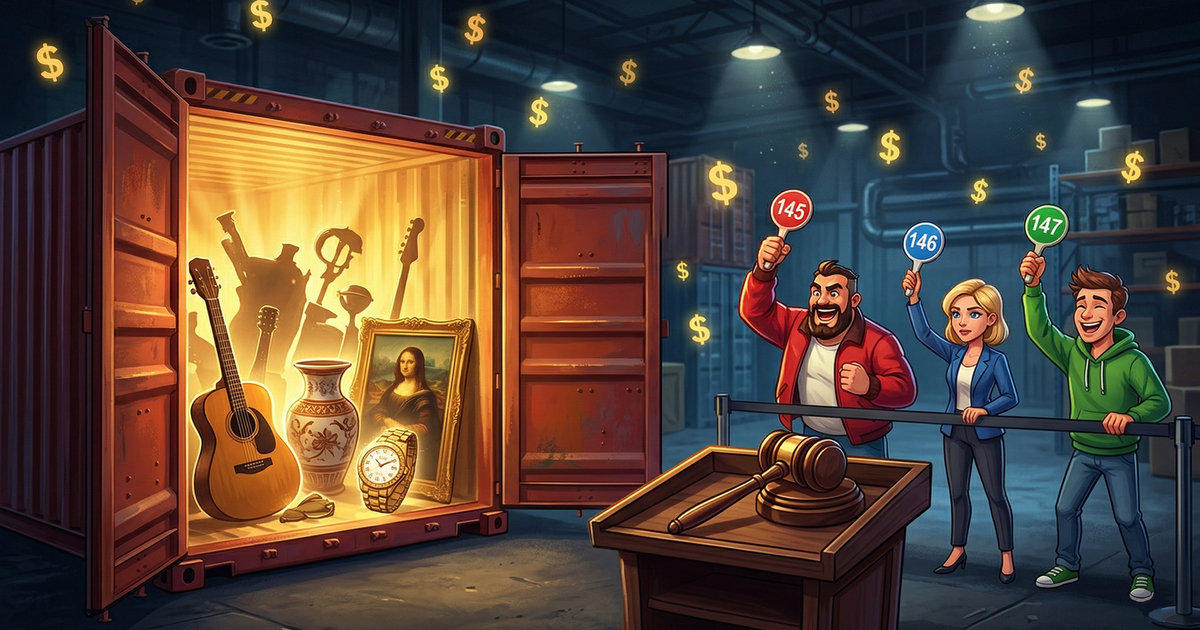 Container Auction Cover