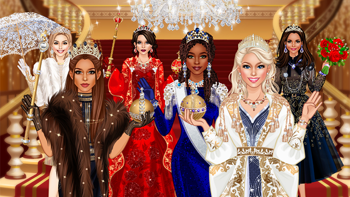 Royal Dress Up - Fashion Queen Cover