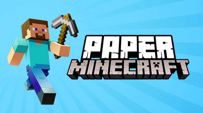 Paper Minecraft Cover