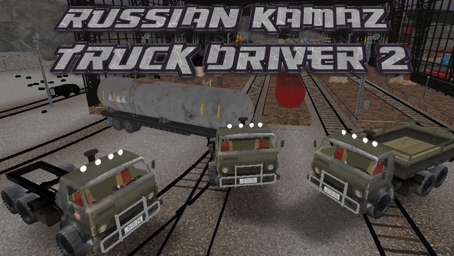 Russian Kamaz Truck Driver 2 Cover