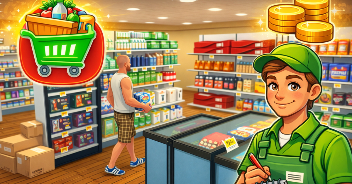 Supermarket Simulator: Desert Cover