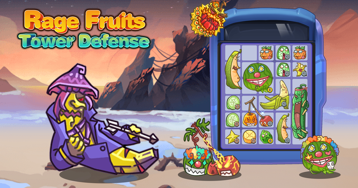 Rage Fruits Tower Defense Cover
