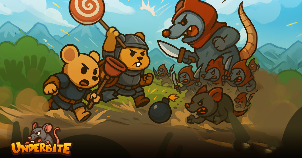 Underbite: Rat Rumble Idle War Cover